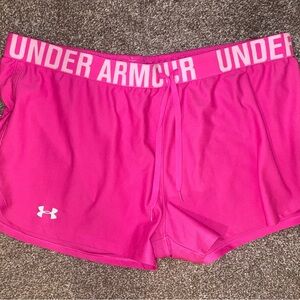 UA Pink shorts